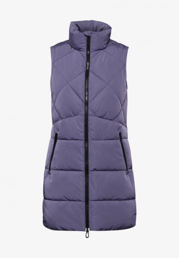 Длинный жилет