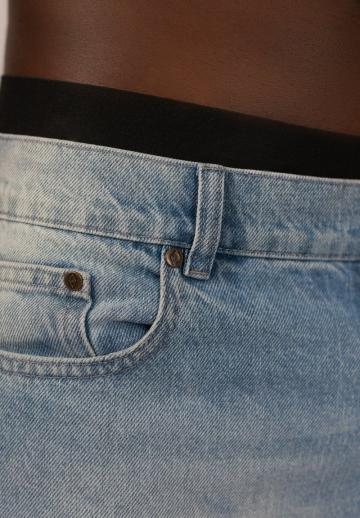 Прямые джинсы