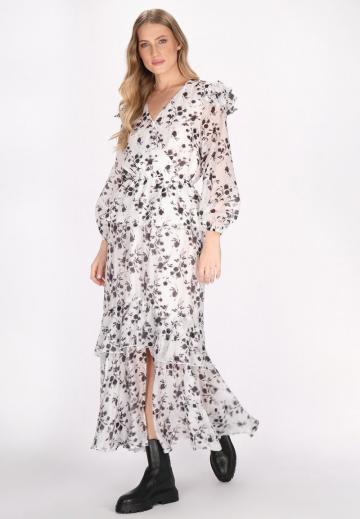 Юбка с воланами