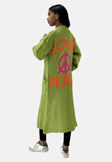 Длинный кардиган