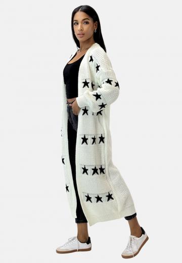 Длинный кардиган