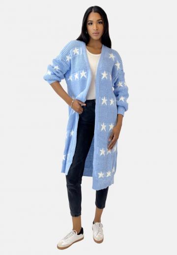 Длинный кардиган