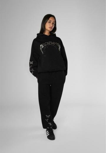 Пуловер с капюшоном