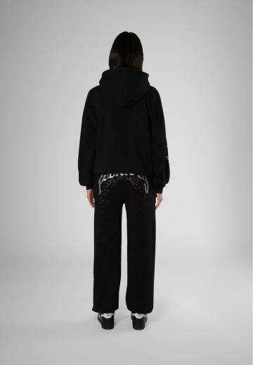 Пуловер с капюшоном