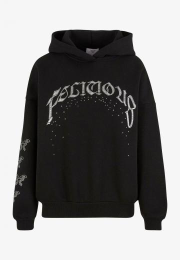 Пуловер с капюшоном