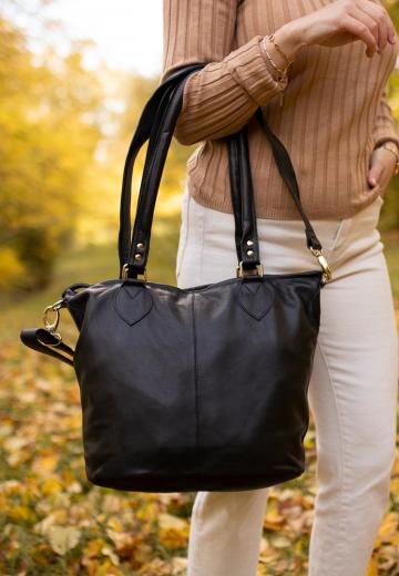 Кожаная сумка