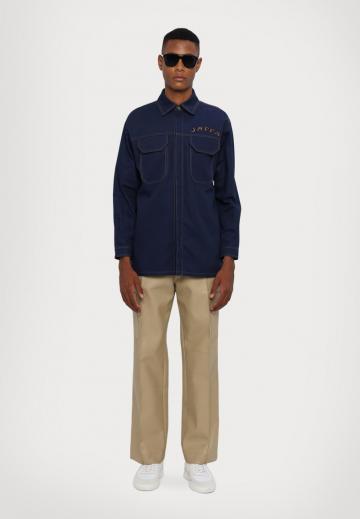 Джинсовая блузка