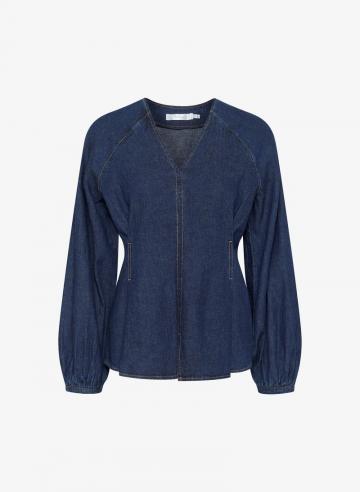 Джинсовая блузка