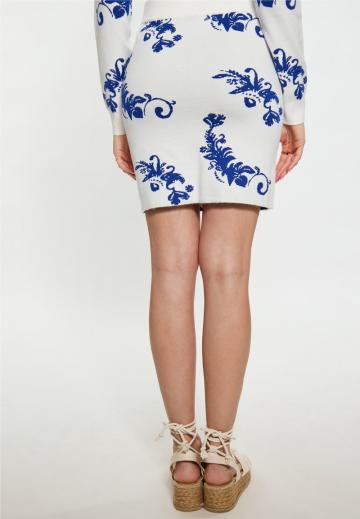 Вязаная юбка