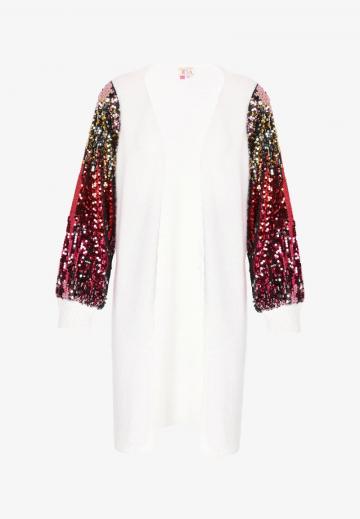 Длинный жилет