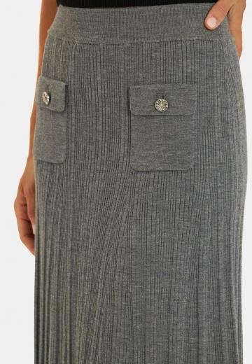 Вязаная юбка