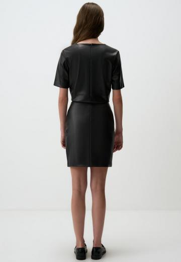 Кожаная юбка