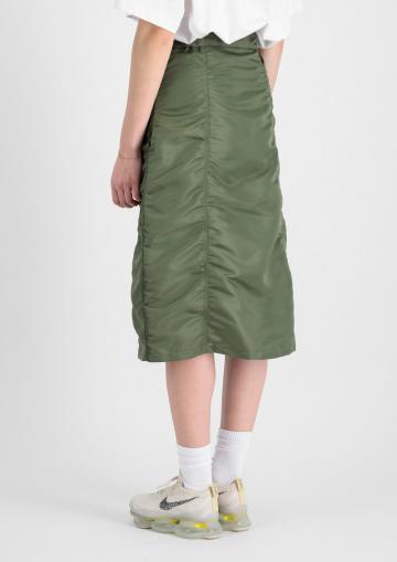 Юбка с накладными карманами