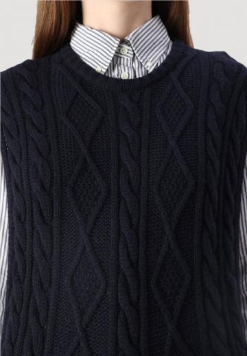 Пуловер с коротким рукавом