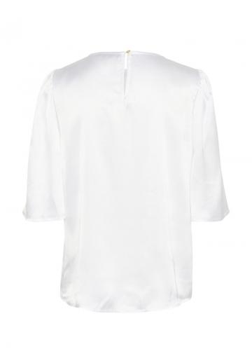 Атласная блузка