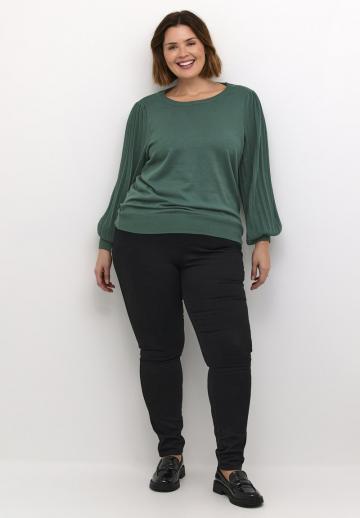 Длинный пуловер