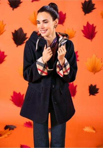 Короткое пальто