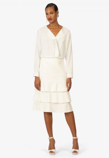 Юбка с воланами