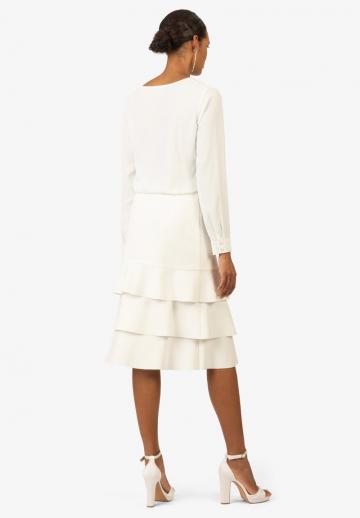 Юбка с воланами