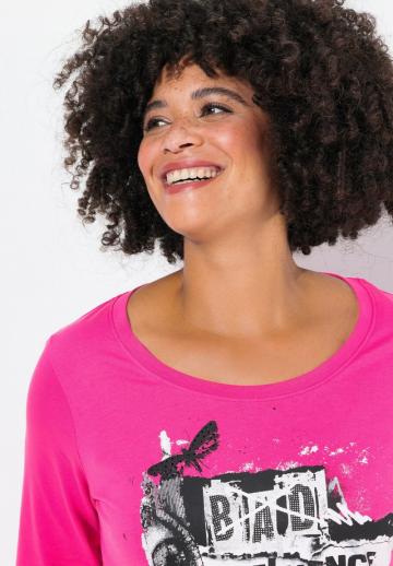 Майка с рукавом три четверти