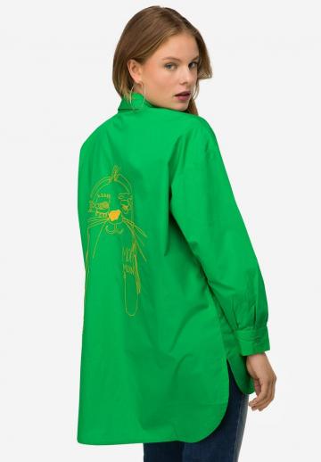 Длинная блузка