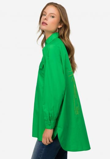 Длинная блузка