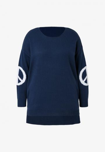 Длинный пуловер