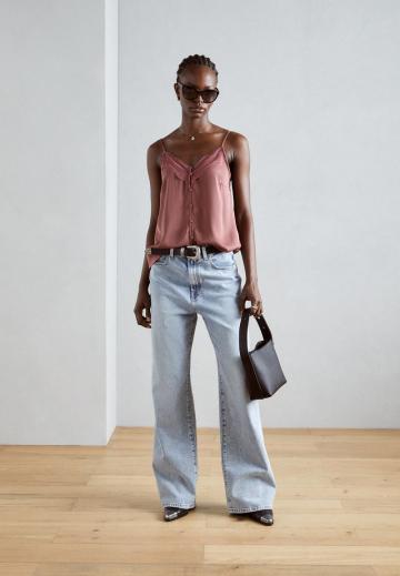 Топ на бретельках