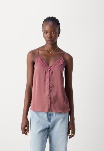 Топ на бретельках