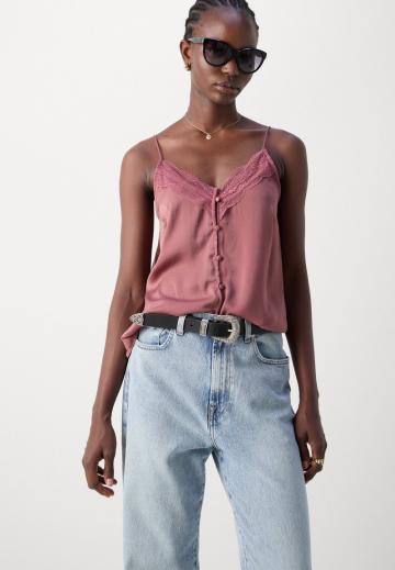 Топ на бретельках