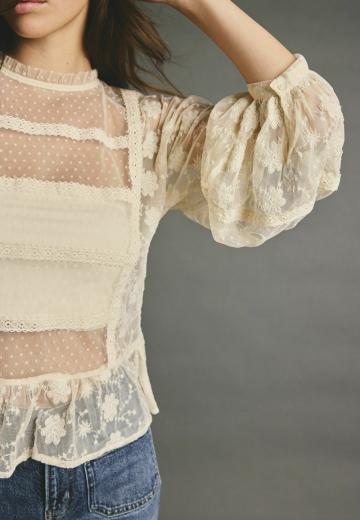 Кружевная блузка