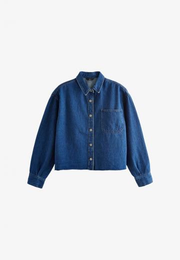 Джинсовая жилетка