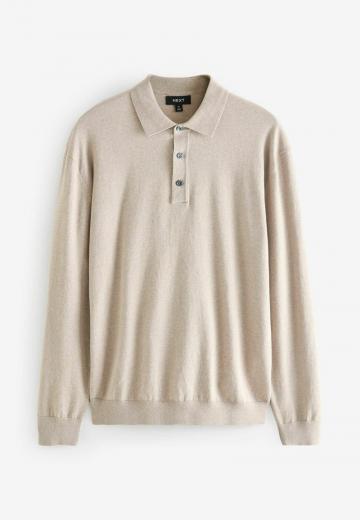 Поло с длинным рукавом