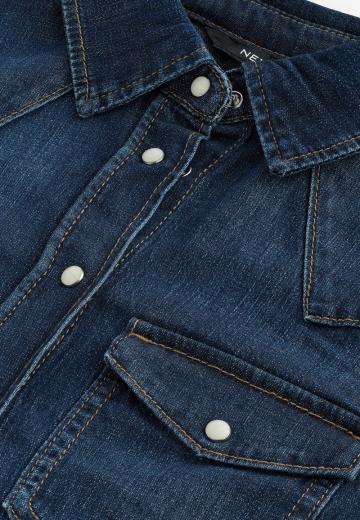 Джинсовая блузка