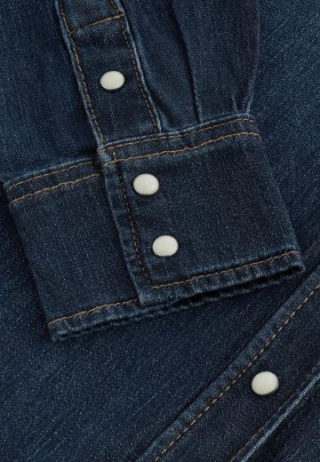 Джинсовая блузка