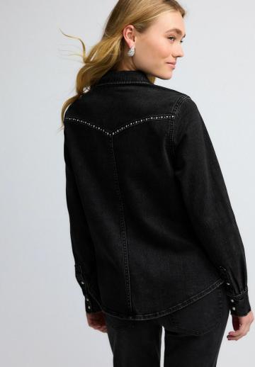 Джинсовая блузка