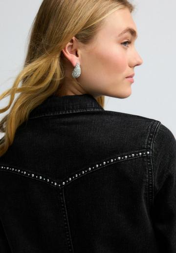 Джинсовая блузка