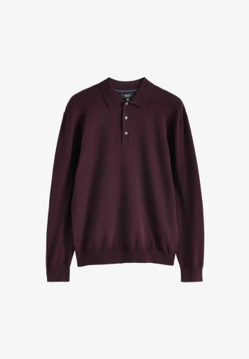 Поло с длинным рукавом