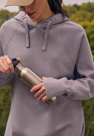 Пуловер с капюшоном