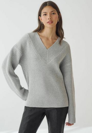 Длинный пуловер