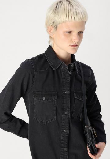 Джинсовое платье