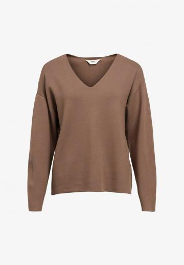 Длинный пуловер