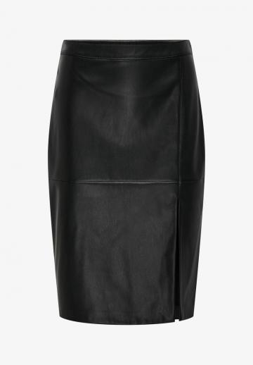 Кожаная юбка