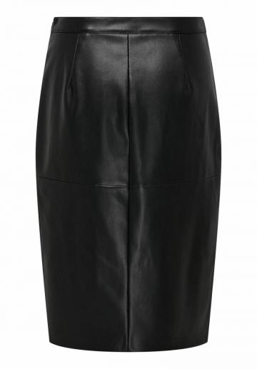 Кожаная юбка