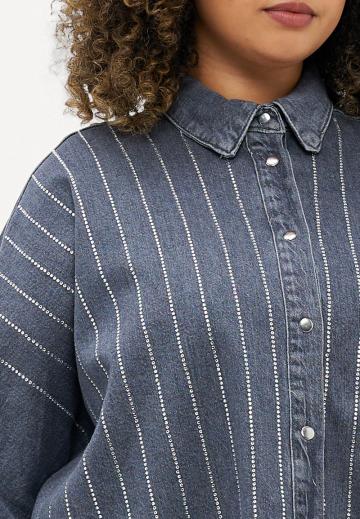 Джинсовая блузка