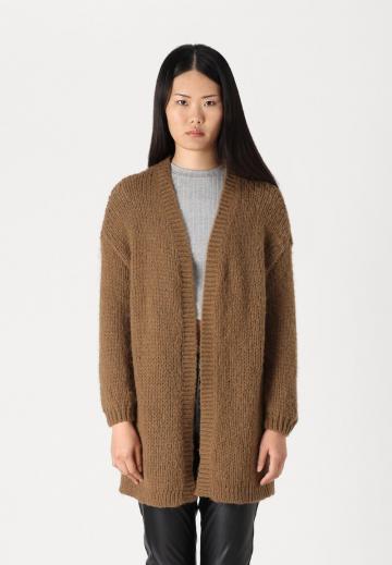 Жаккардовая вязаная кофта