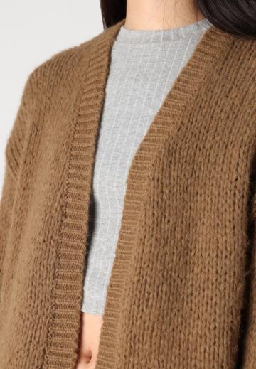 Жаккардовая вязаная кофта