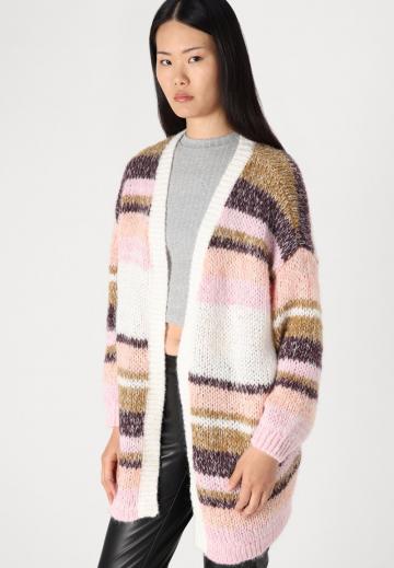 Жаккардовая вязаная кофта