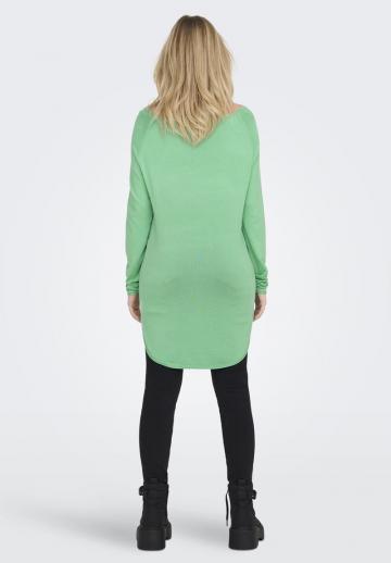 Длинный пуловер