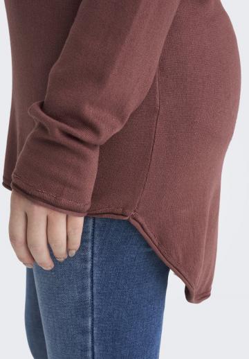 Длинный пуловер